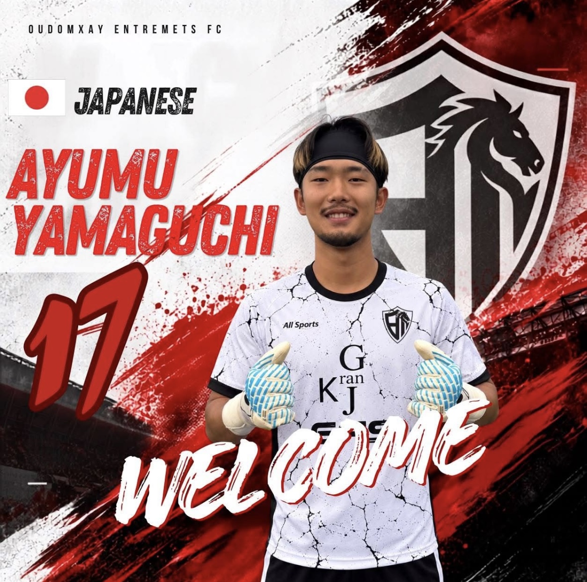 AYUMU YAMAGUCHI — OUDOMXAY ENTREMETS FC